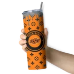 personalized-oklahoma-state-cowboys-camo-streak-orange-skinny-tumbler-best-selling.webp