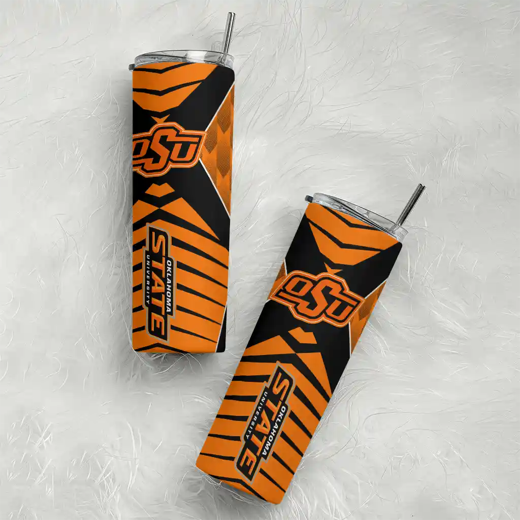 personalized-oklahoma-state-cowboys-camo-texture-orange-skinny-tumbler-top-rated.webp