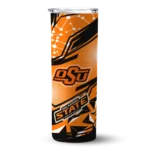 personalized-oklahoma-state-cowboys-helmet-clash-orange-skinny-tumbler-best-selling.webp