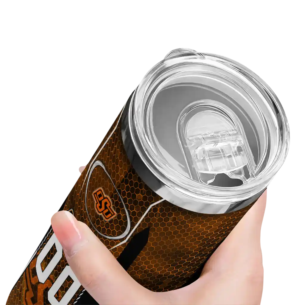 personalized-oklahoma-state-cowboys-stacked-diamond-orange-skinny-tumbler-high-quality.webp