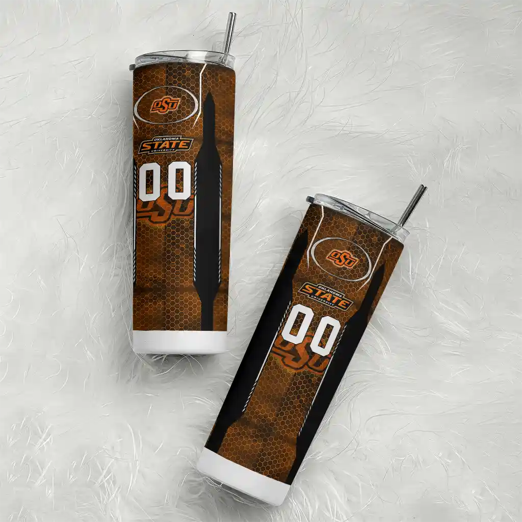 personalized-oklahoma-state-cowboys-stacked-diamond-orange-skinny-tumbler-top-rated.webp
