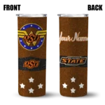 personalized-oklahoma-state-cowboys-star-cluster-orange-skinny-tumbler-best-selling.webp