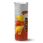 personalized-oklahoma-state-cowboys-winnie-the-pooh-orange-gray-skinny-tumbler-best-selling.webp