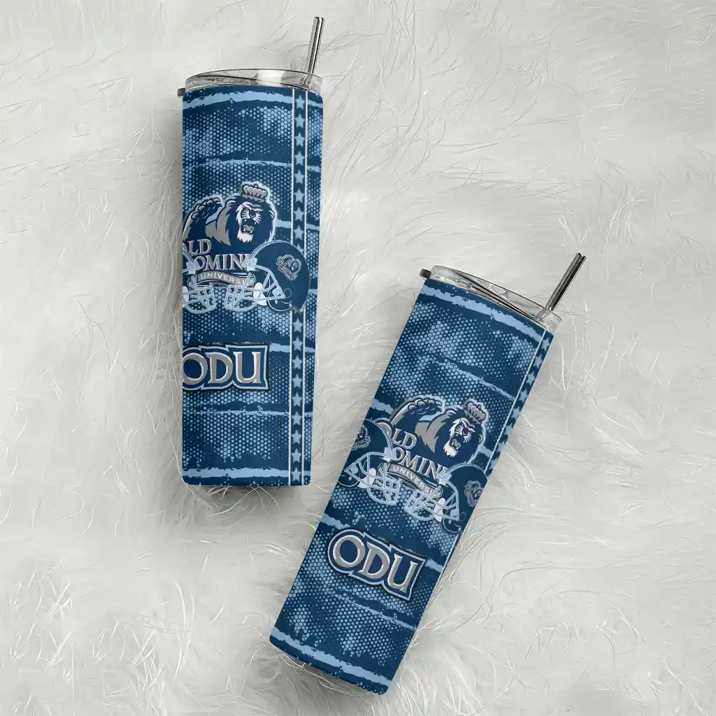 personalized-old-dominion-monarchs-chevron-patch-blue-skinny-tumbler-top-rated.webp