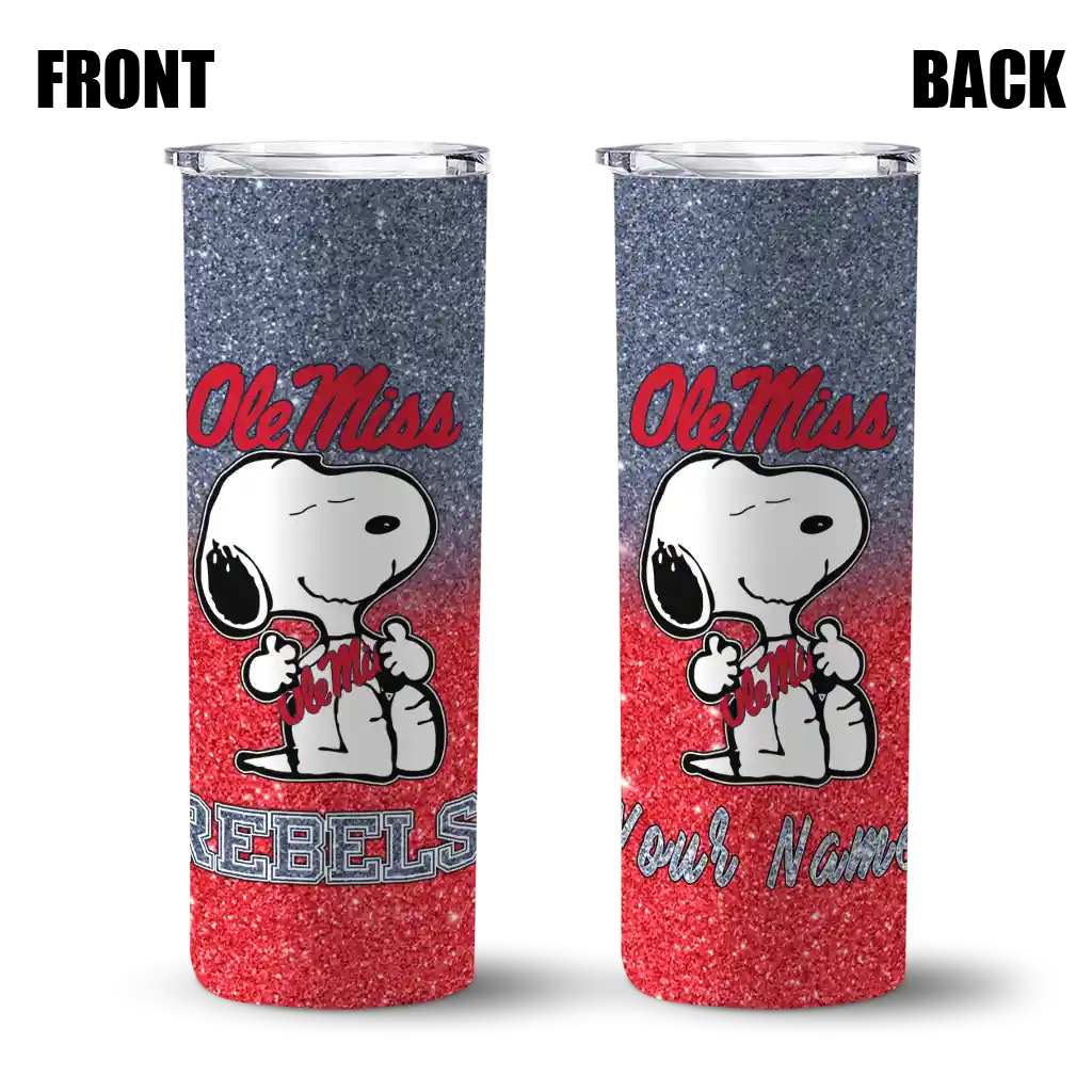 personalized-ole-miss-rebels-snoopy-attitude-red-skinny-tumbler-fashion-forward.webp