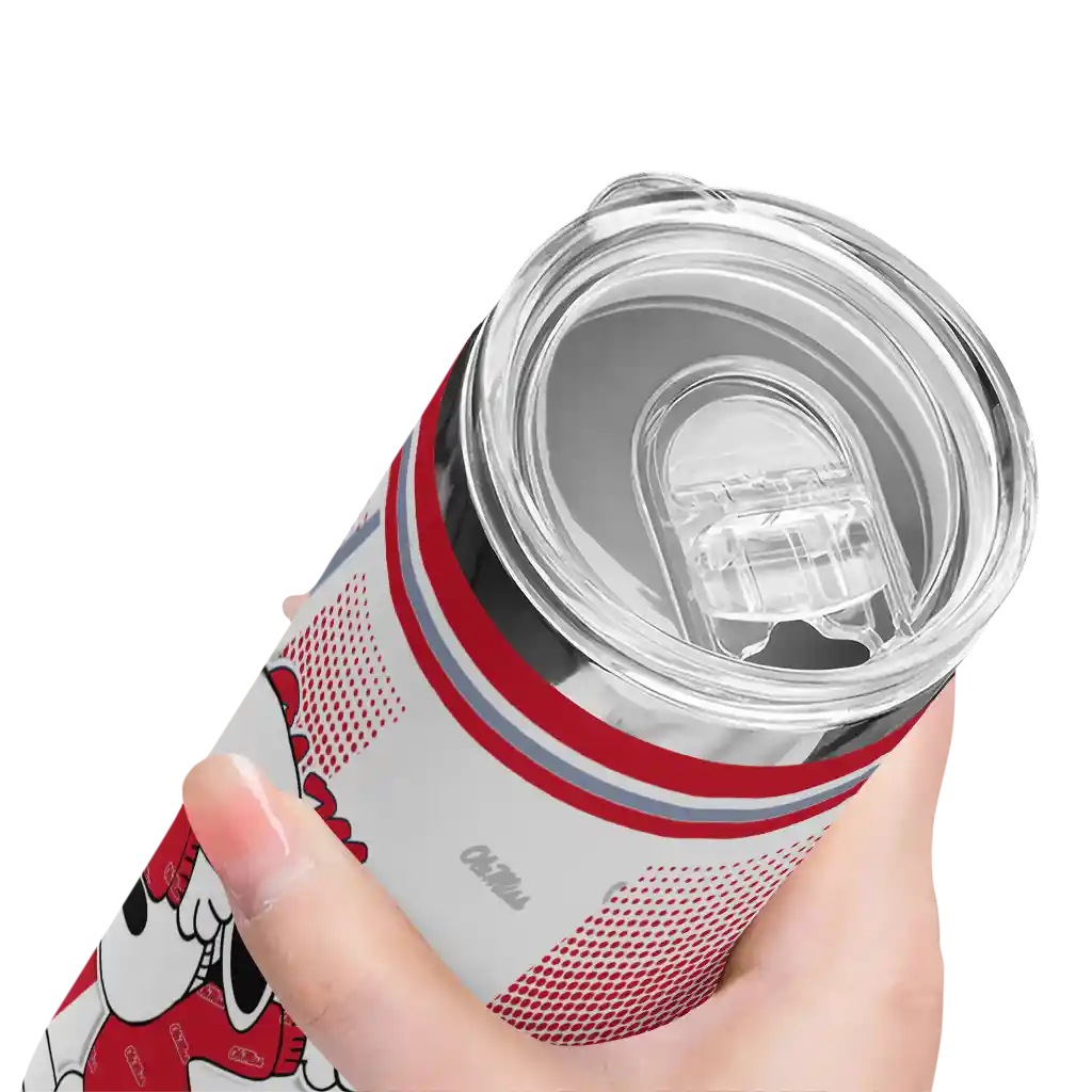 personalized-ole-miss-rebels-snoopy-dog-red-white-skinny-tumbler-high-quality.webp