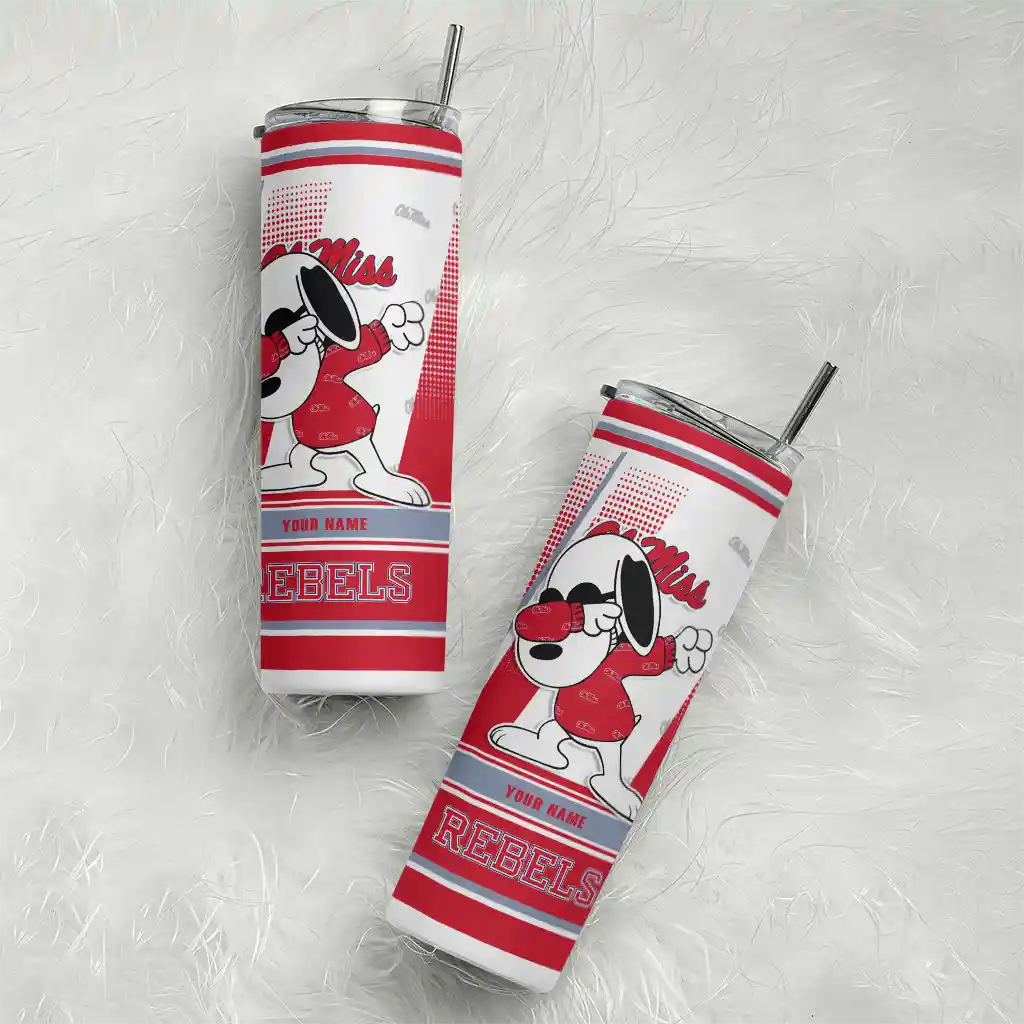personalized-ole-miss-rebels-snoopy-dog-red-white-skinny-tumbler-top-rated.webp