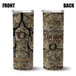 personalized-oregon-ducks-antler-flow-camo-skinny-tumbler-best-selling.webp