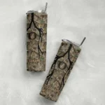 personalized-oregon-ducks-antler-flow-camo-skinny-tumbler-best-selling.webp