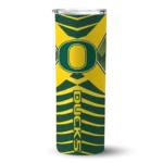 personalized-oregon-ducks-camo-texture-green-skinny-tumbler-best-selling.webp