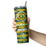 personalized-oregon-ducks-patterned-waves-green-skinny-tumbler-best-selling.webp