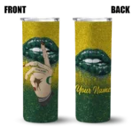 personalized-oregon-ducks-sparkle-lips-green-skinny-tumbler-best-selling-2.webp