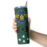 personalized-oregon-ducks-star-cluster-green-skinny-tumbler-best-selling-2.webp