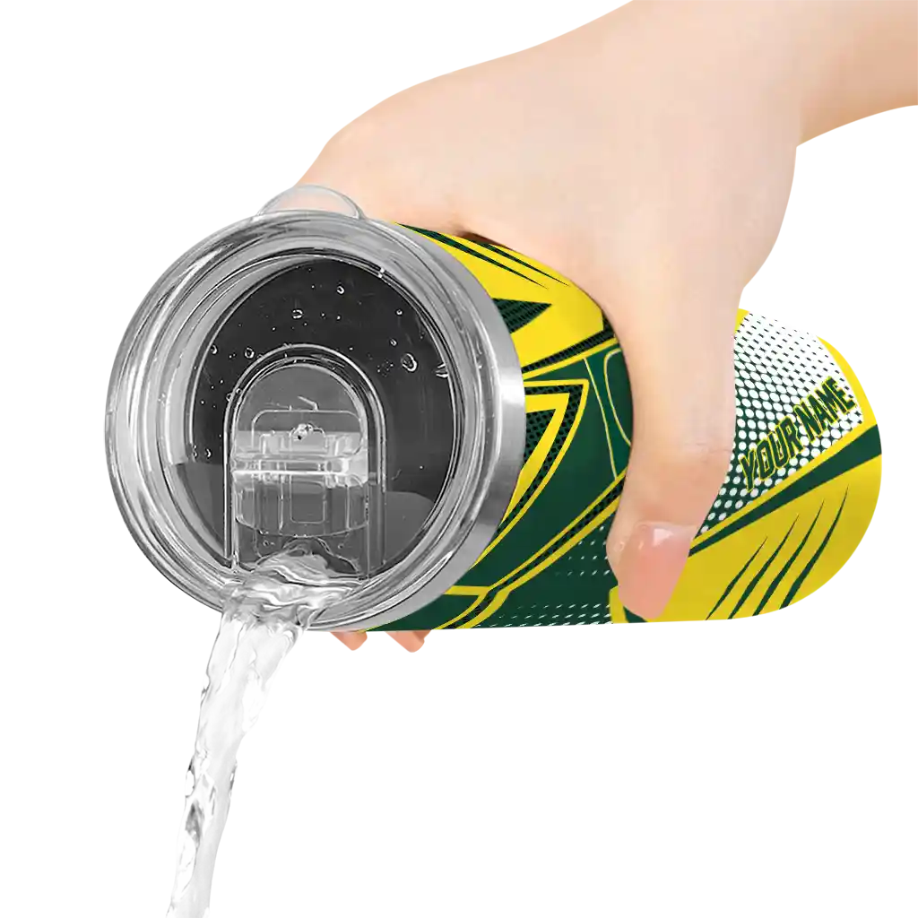 personalized-oregon-ducks-web-stripes-green-white-skinny-tumbler-latest-model.webp