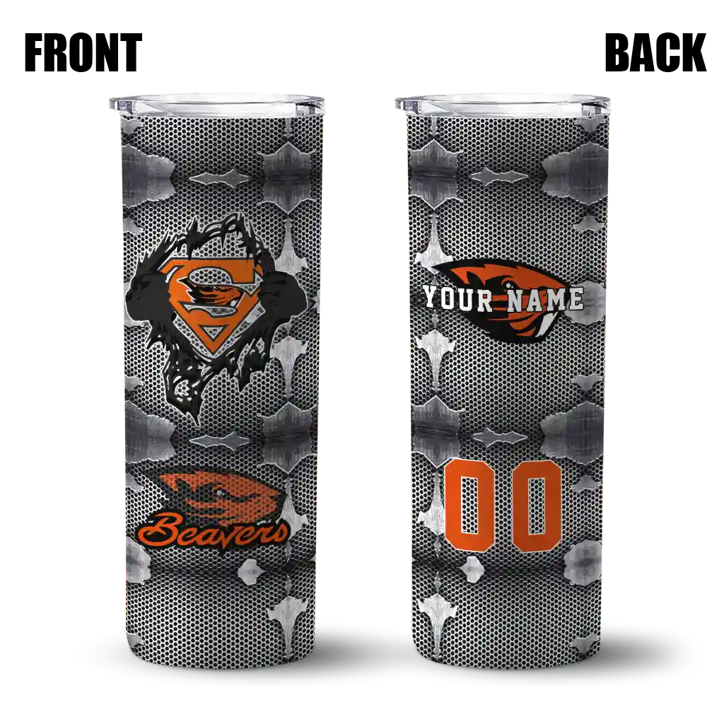 personalized-oregon-state-beavers-chevron-v-orange-gray-skinny-tumbler-fashion-forward-2.webp