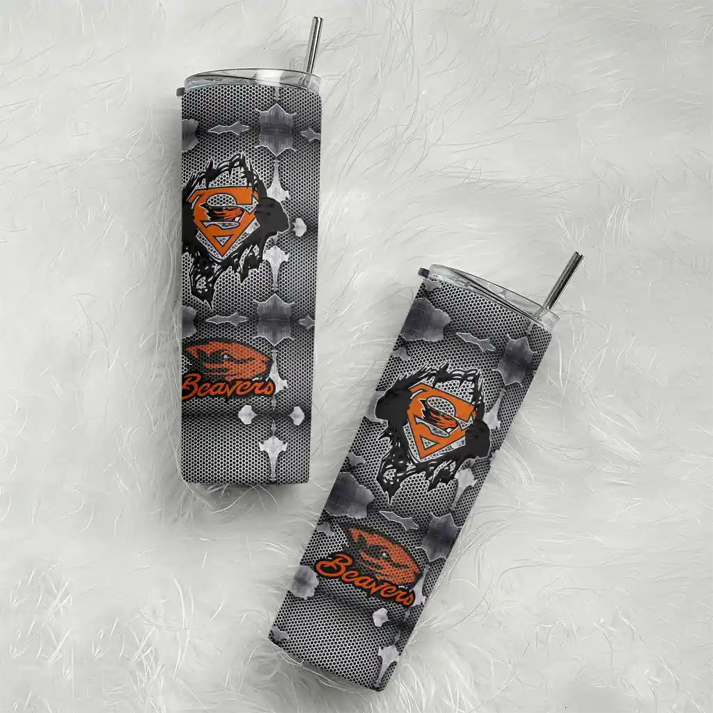 personalized-oregon-state-beavers-chevron-v-orange-gray-skinny-tumbler-top-rated.webp