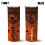 personalized-oregon-state-beavers-spiral-burst-print-orange-skinny-tumbler-best-selling.webp
