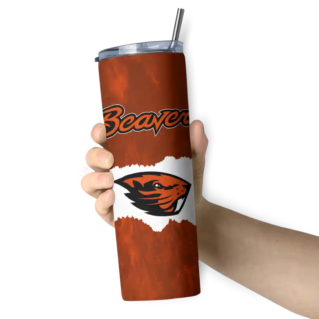 personalized-oregon-state-beavers-torn-band-orange-white-skinny-tumbler-premium-grade.webp