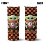 personalized-oregon-state-beavers-yoda-cozy-orange-black-skinny-tumbler-best-selling-1.webp