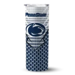 personalized-penn-state-nittany-lions-chevron-stripes-blue-skinny-tumbler-best-selling.webp
