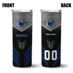 personalized-penn-state-nittany-lions-hexagon-honeycomb-blue-black-skinny-tumbler-best-selling.webp