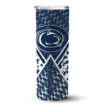 personalized-penn-state-nittany-lions-monogram-burst-blue-white-skinny-tumbler-best-selling.webp