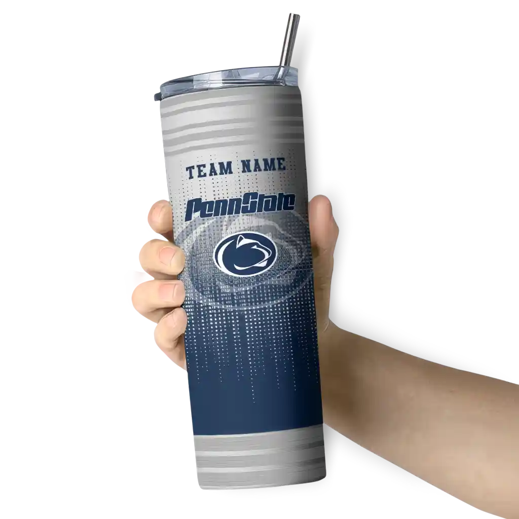 personalized-penn-state-nittany-lions-swirl-texture-blue-skinny-tumbler-premium-grade.webp
