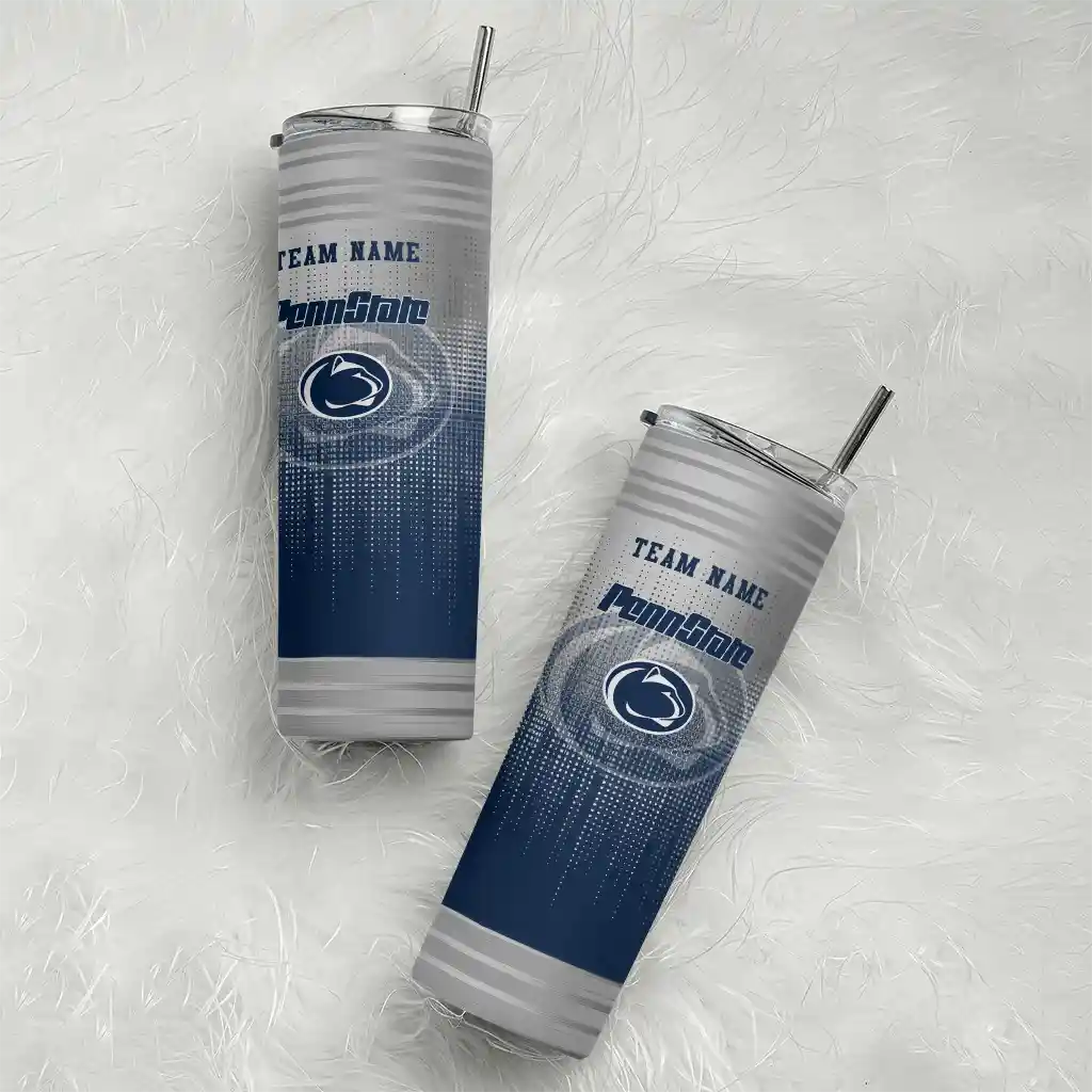 personalized-penn-state-nittany-lions-swirl-texture-blue-skinny-tumbler-top-rated.webp