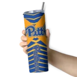 personalized-pittsburgh-panthers-camo-texture-royal-blue-skinny-tumbler-best-selling.webp