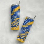 personalized-pittsburgh-panthers-helmet-clash-royal-blue-skinny-tumbler-best-selling.webp