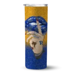 personalized-pittsburgh-panthers-sparkle-lips-royal-blue-skinny-tumbler-best-selling.webp