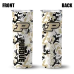 personalized-purdue-boilermakers-claw-marks-gold-white-skinny-tumbler-best-selling.webp