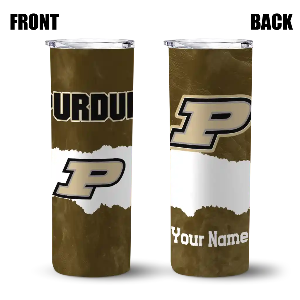 personalized-purdue-boilermakers-torn-band-gold-white-skinny-tumbler-fashion-forward.webp