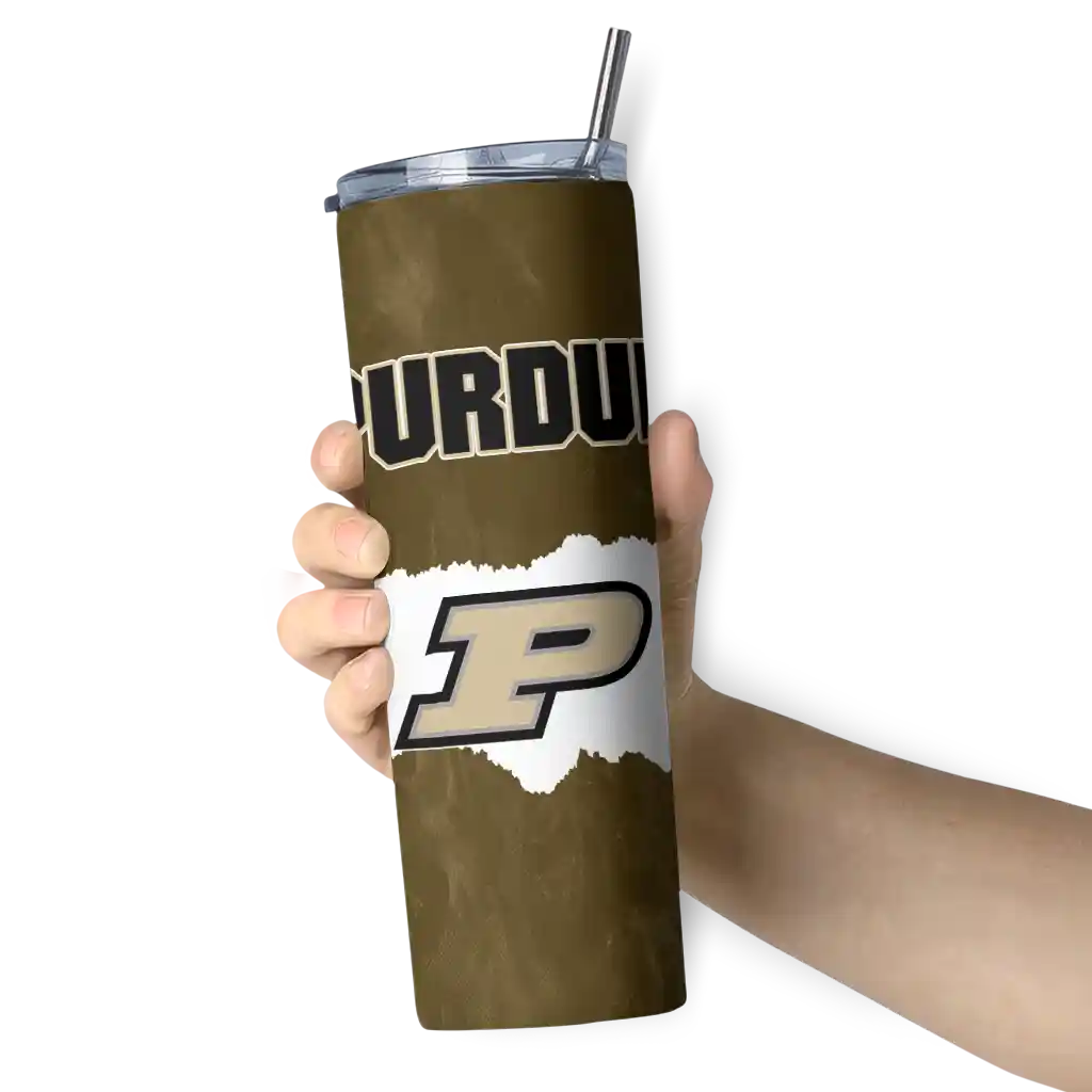 personalized-purdue-boilermakers-torn-band-gold-white-skinny-tumbler-premium-grade.webp