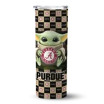 personalized-purdue-boilermakers-yoda-cozy-gold-black-skinny-tumbler-best-selling-2.webp