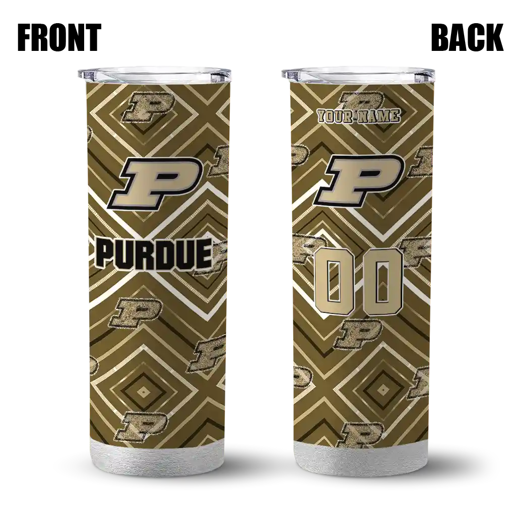 personalized-purdue-boilermakers-zipper-leopard-gold-skinny-tumbler-fashion-forward-1.webp