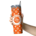 personalized-sam-houston-bearkats-camo-streak-orange-skinny-tumbler-best-selling.webp