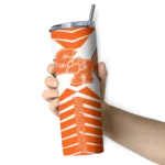 personalized-sam-houston-bearkats-camo-texture-orange-skinny-tumbler-best-selling.webp
