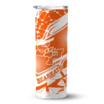 personalized-sam-houston-bearkats-helmet-clash-orange-skinny-tumbler-best-selling.webp