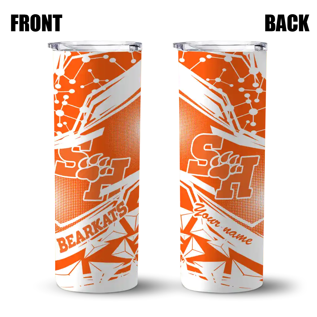 personalized-sam-houston-bearkats-helmet-clash-orange-skinny-tumbler-fashion-forward.webp