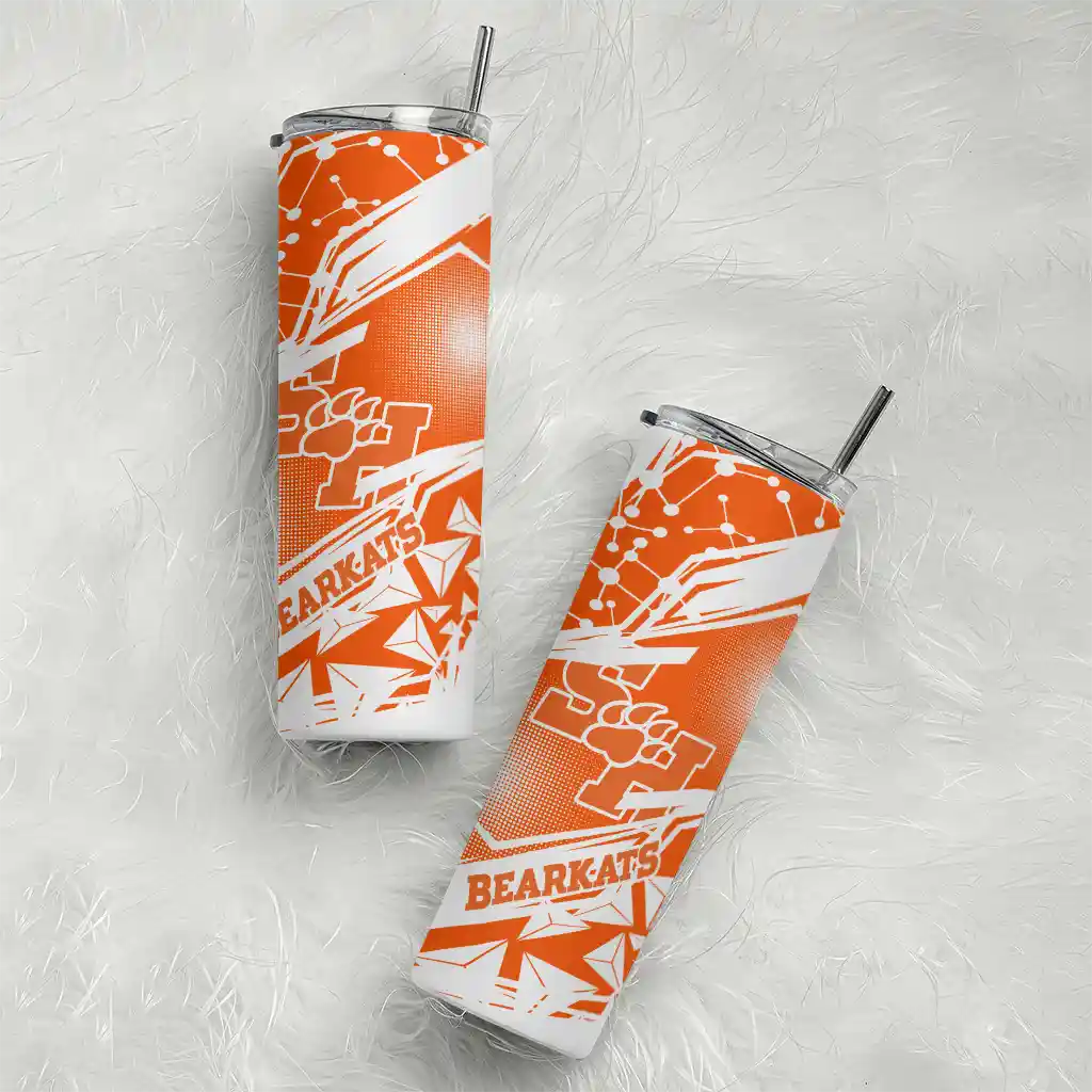 personalized-sam-houston-bearkats-helmet-clash-orange-skinny-tumbler-top-rated.webp
