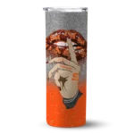 personalized-sam-houston-bearkats-sparkle-lips-orange-skinny-tumbler-best-selling.webp