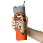 personalized-sam-houston-bearkats-sparkle-lips-orange-skinny-tumbler-best-selling.webp