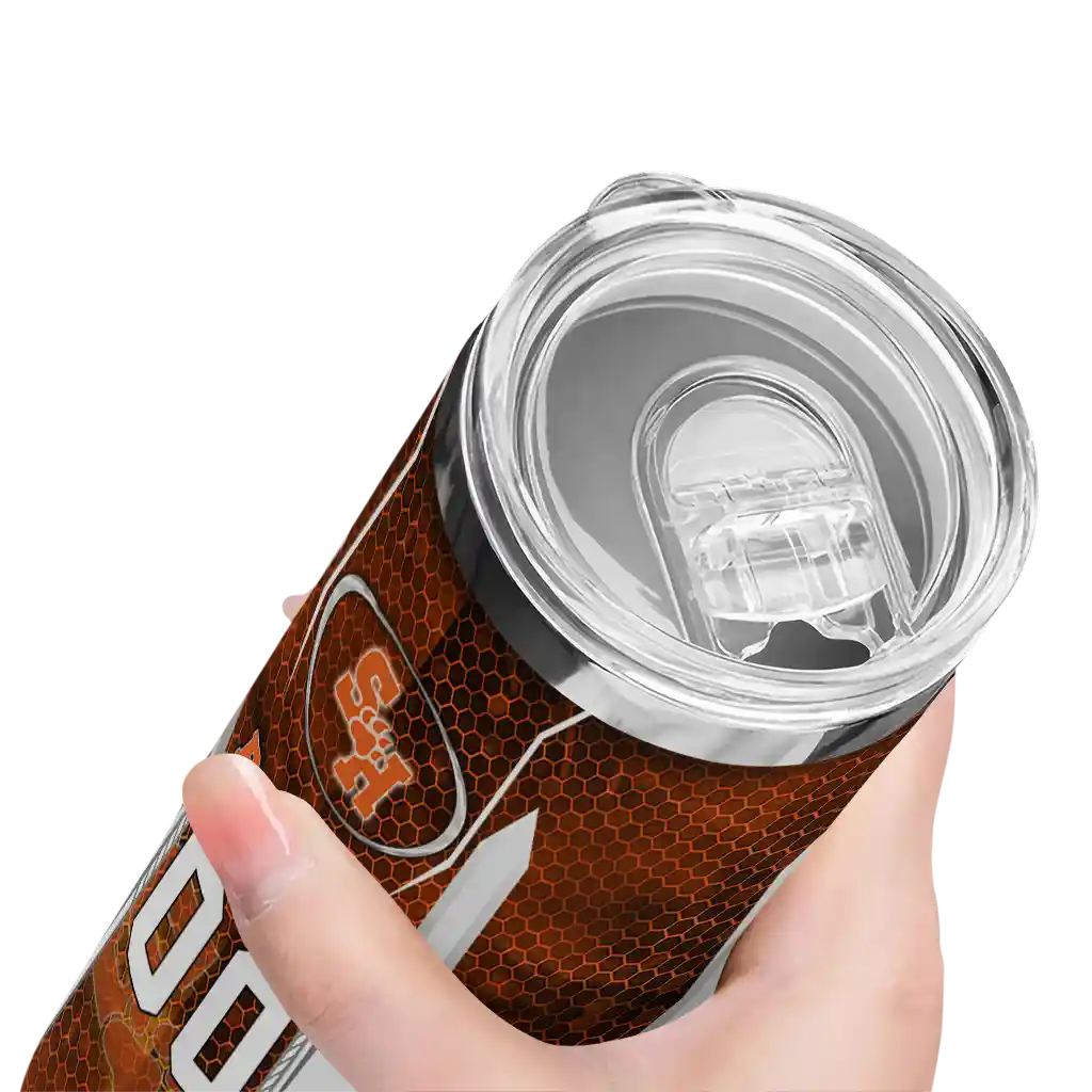 personalized-sam-houston-bearkats-stacked-diamond-orange-skinny-tumbler-high-quality.webp