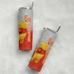 personalized-sam-houston-bearkats-winnie-the-pooh-orange-gray-skinny-tumbler-best-selling-1-1.webp