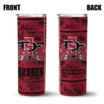 personalized-san-diego-state-aztecs-chevron-patch-red-skinny-tumbler-best-selling.webp
