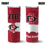 personalized-san-diego-state-aztecs-torn-band-red-white-skinny-tumbler-best-selling.webp