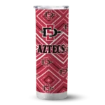 personalized-san-diego-state-aztecs-zipper-leopard-red-skinny-tumbler-best-selling.webp