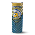personalized-san-jose-state-spartans-chevron-stripes-blue-skinny-tumbler-best-selling.webp