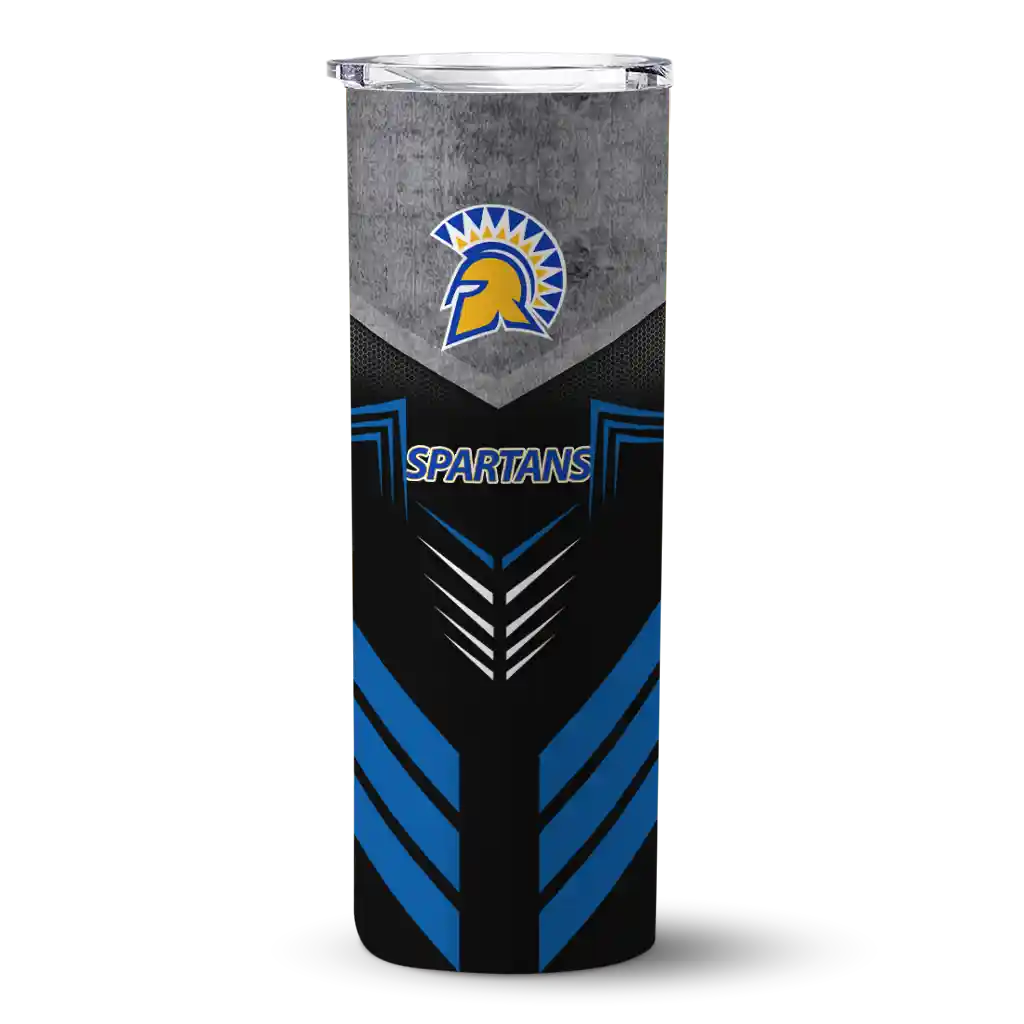 personalized-san-jose-state-spartans-hexagon-honeycomb-blue-black-skinny-tumbler-best-selling.webp personalized san jose state spartans hexagon honeycomb blue black skinny tumbler best selling